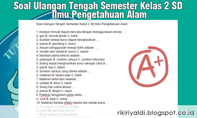 Membuka Gerbang Pengetahuan: Panduan Lengkap Download Soal Mid Semester Kelas 2 Tahun 2019