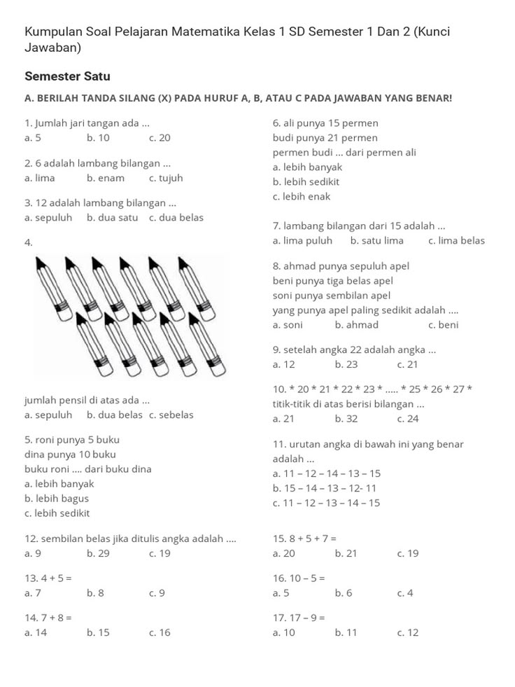 Download Kumpulan Soal Sd Kelas 1 Pdf 53C Materi membaca dan menulis Download Kumpulan Soal Sd Kelas 1 Pdf 53C Materi membaca dan menulis