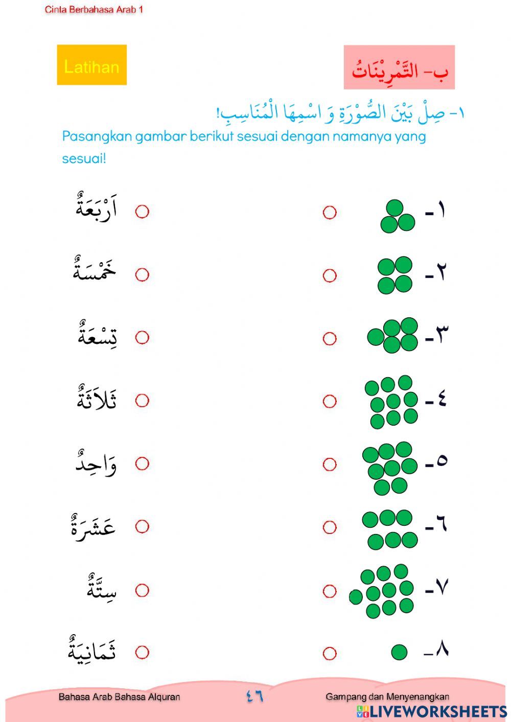 Akhirnya Terungkap! 5 Contoh Soal Bahasa Arab Warna dan Angka Kelas 1 SD Paling Mudah Dipahami