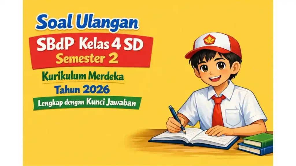 Wajib Tahu 5 Rahasia Soal SBDP Kelas 4 Tema 5 agar Anak Juara di 2026