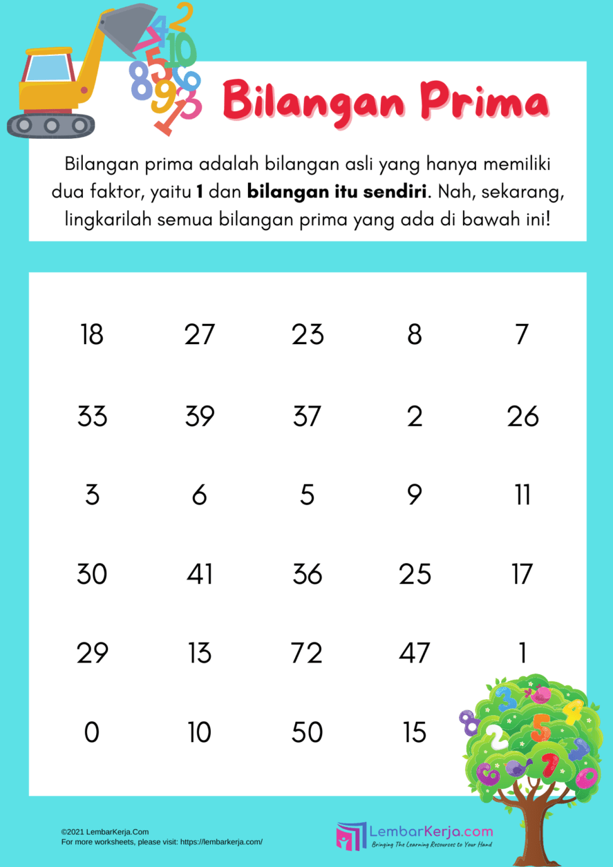 7 Trik Jitu Latihan Soal Kelas 4 Bilangan Prima yang Ternyata Bikin Anak Makin Cerdas