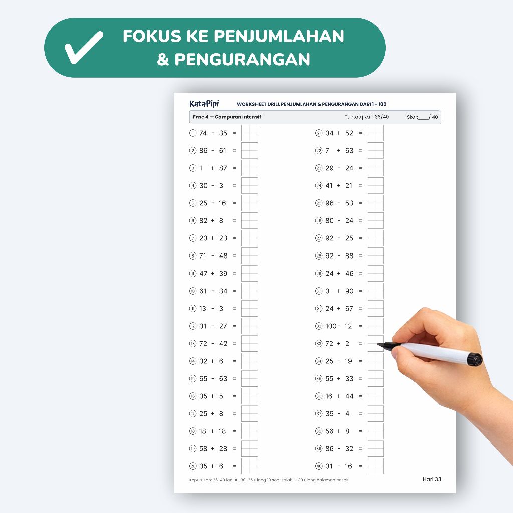 Ternyata Ini Rahasia Cara Cepat Mengajarkan Soal Tambah Kurang untuk Anak SD Kelas 3