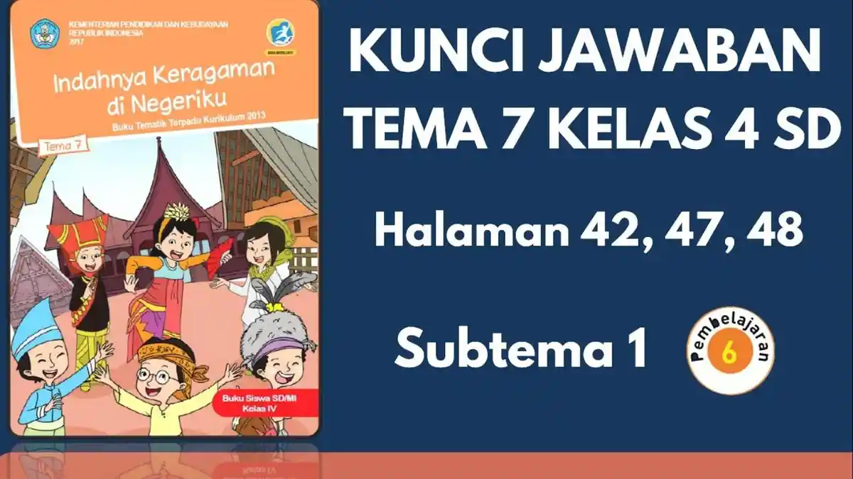 Wajib Tahu Rahasia Skor Tinggi Lewat Soal Tema 7 Kelas 4 Beserta Kunci Jawaban Terbaru